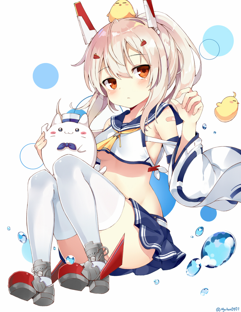 This is a pixiv picture whose title is 綾波ちゃん.