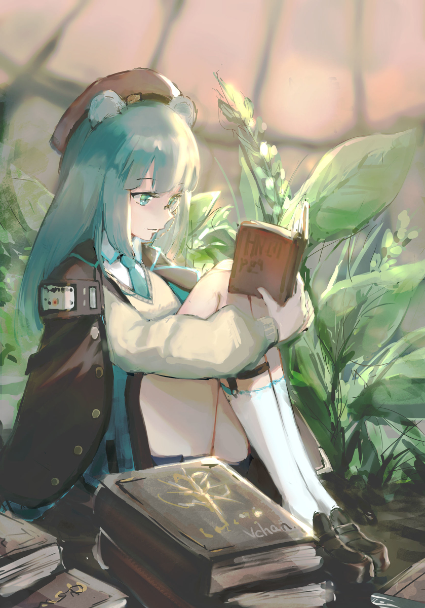 This is a pixiv picture whose title is Arknights 真理.