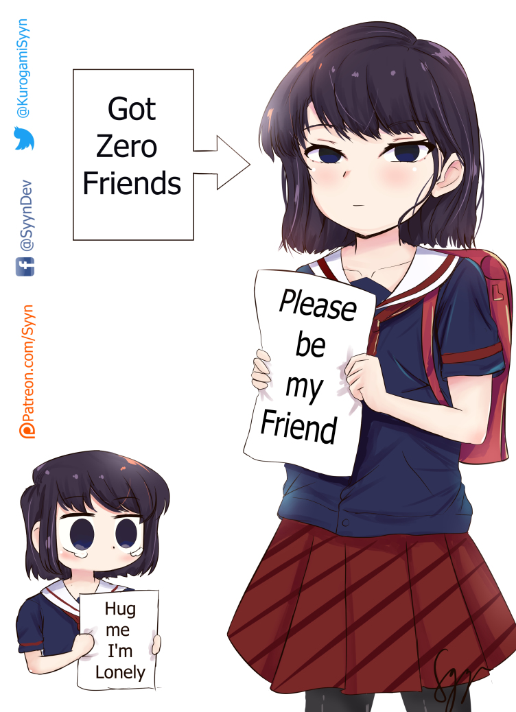 This is a pixiv picture whose title is Loli Komi.