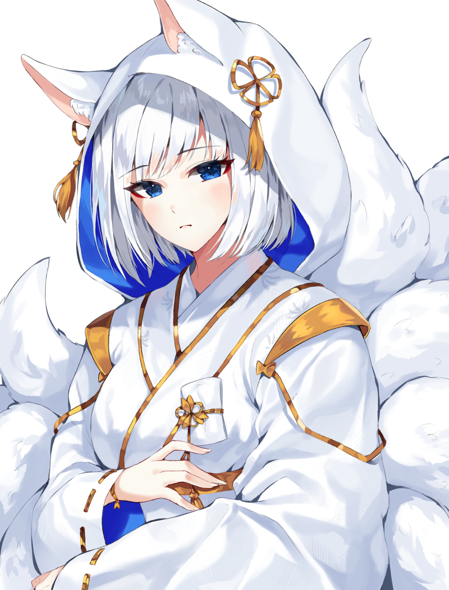 This is a pixiv picture whose title is 加賀.