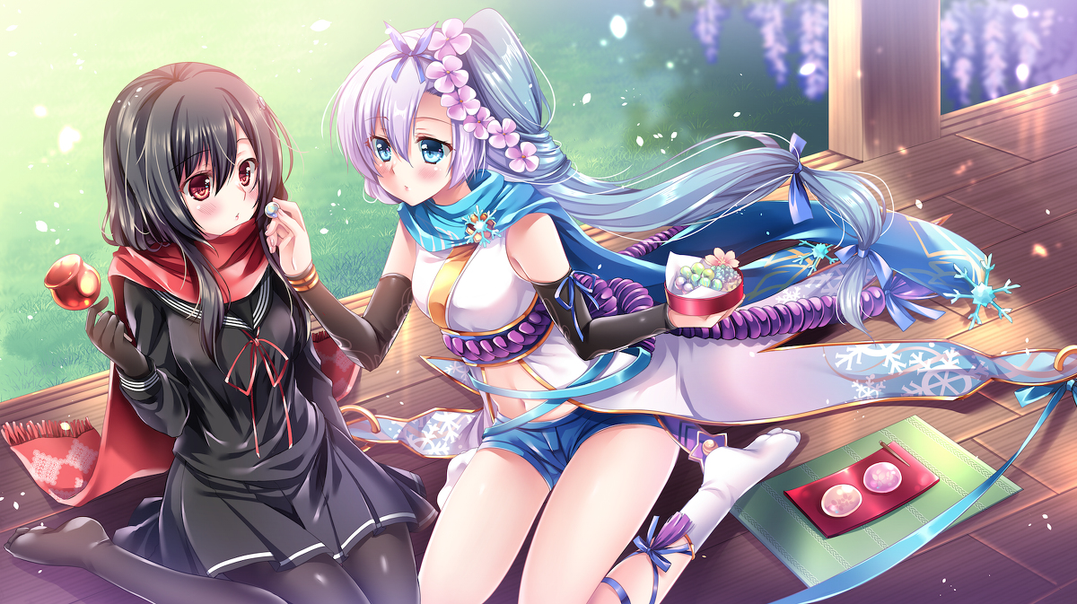 This is a pixiv picture whose title is 少女春色.