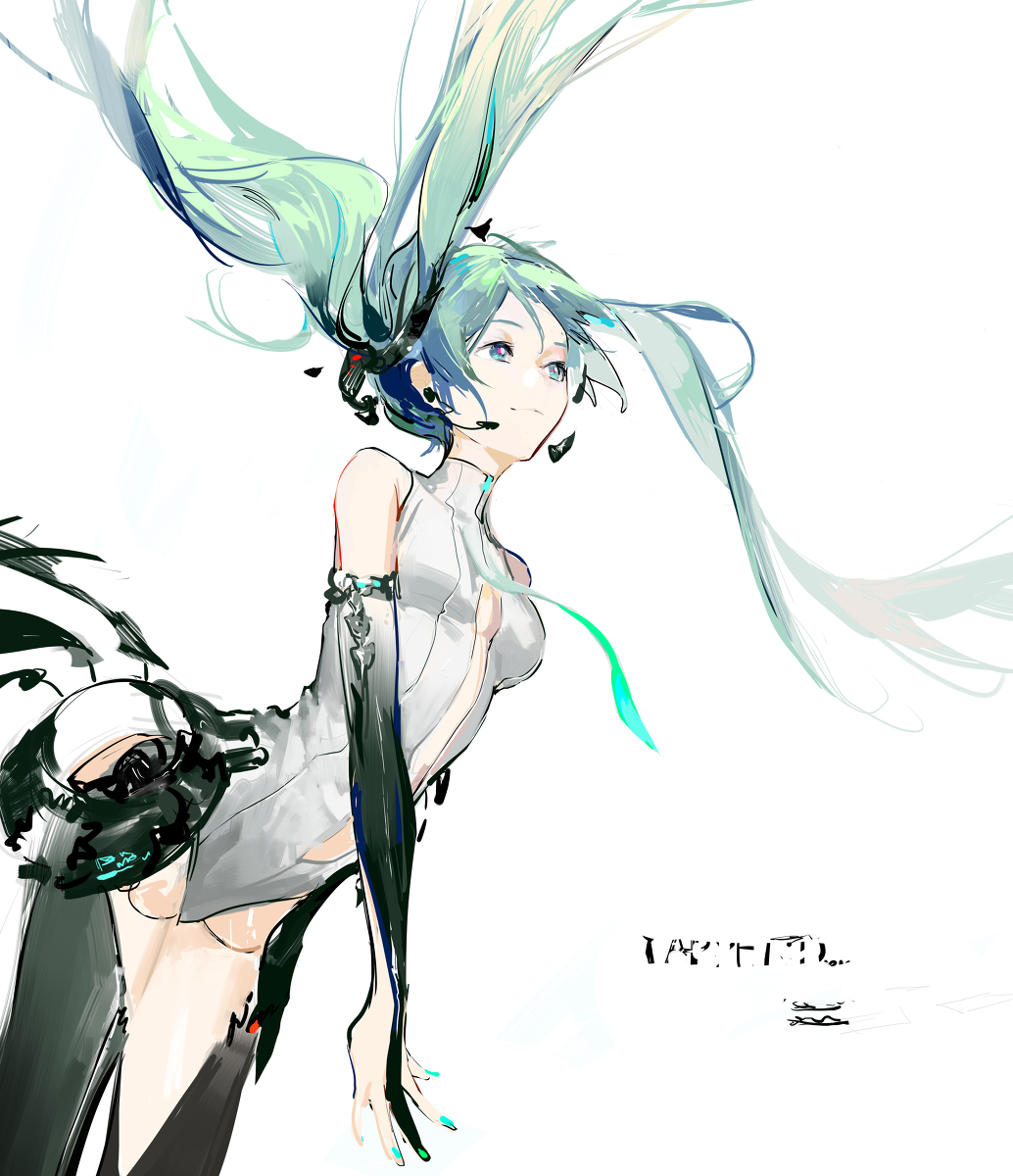 This is a pixiv picture whose title is VOCALOID.