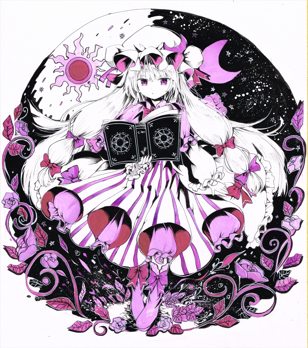 This is a pixiv picture whose title is ぱっちゅ.