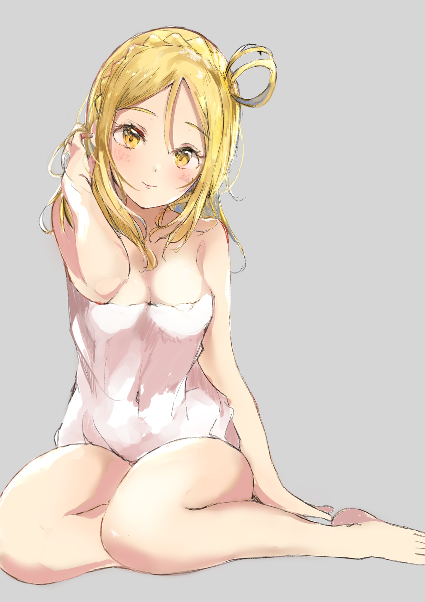 This is a pixiv picture whose title is 何見てるんデースか？.