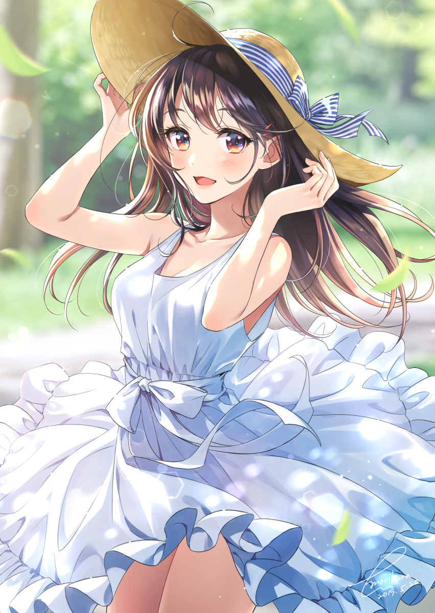 This is a pixiv picture whose title is Summer Wind.