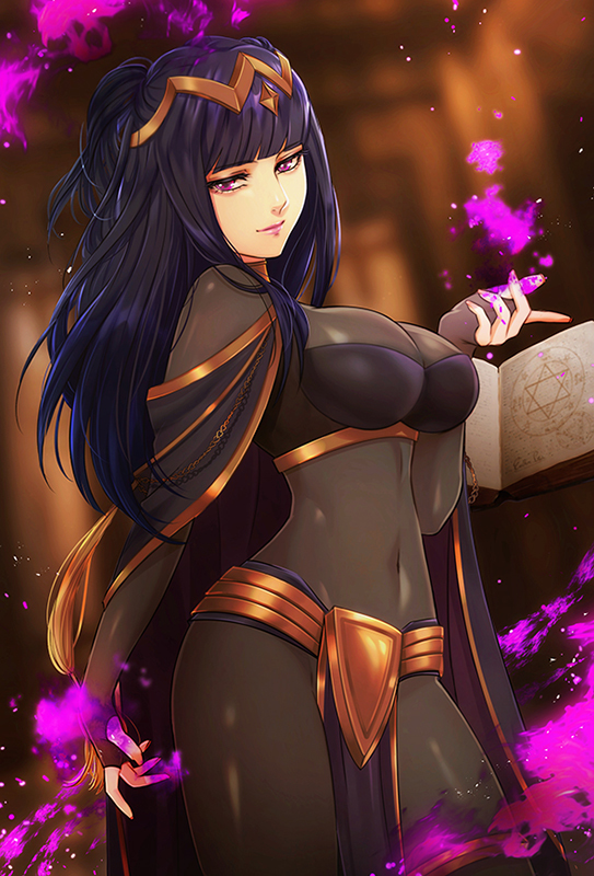 This is a pixiv picture whose title is Tharja.