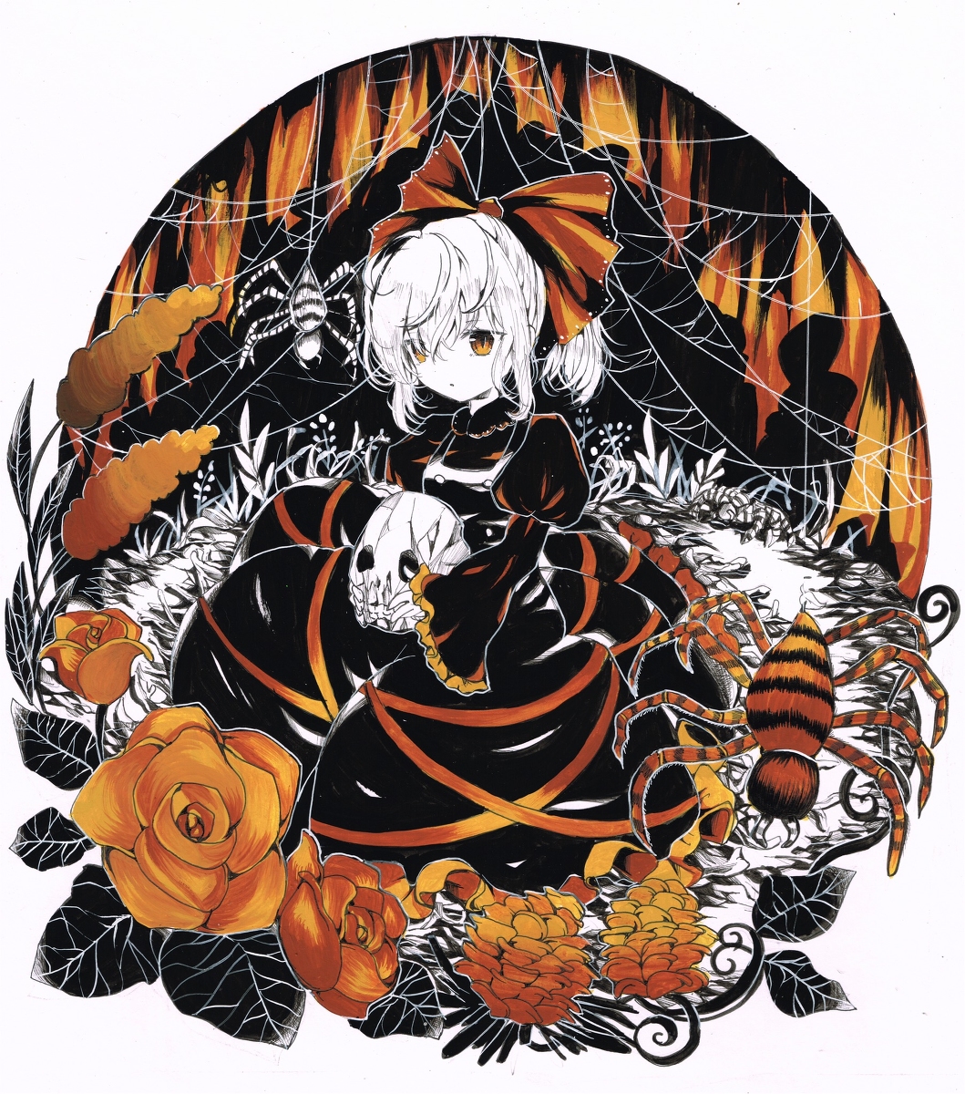 This is a pixiv picture whose title is 黒谷ヤマメ.