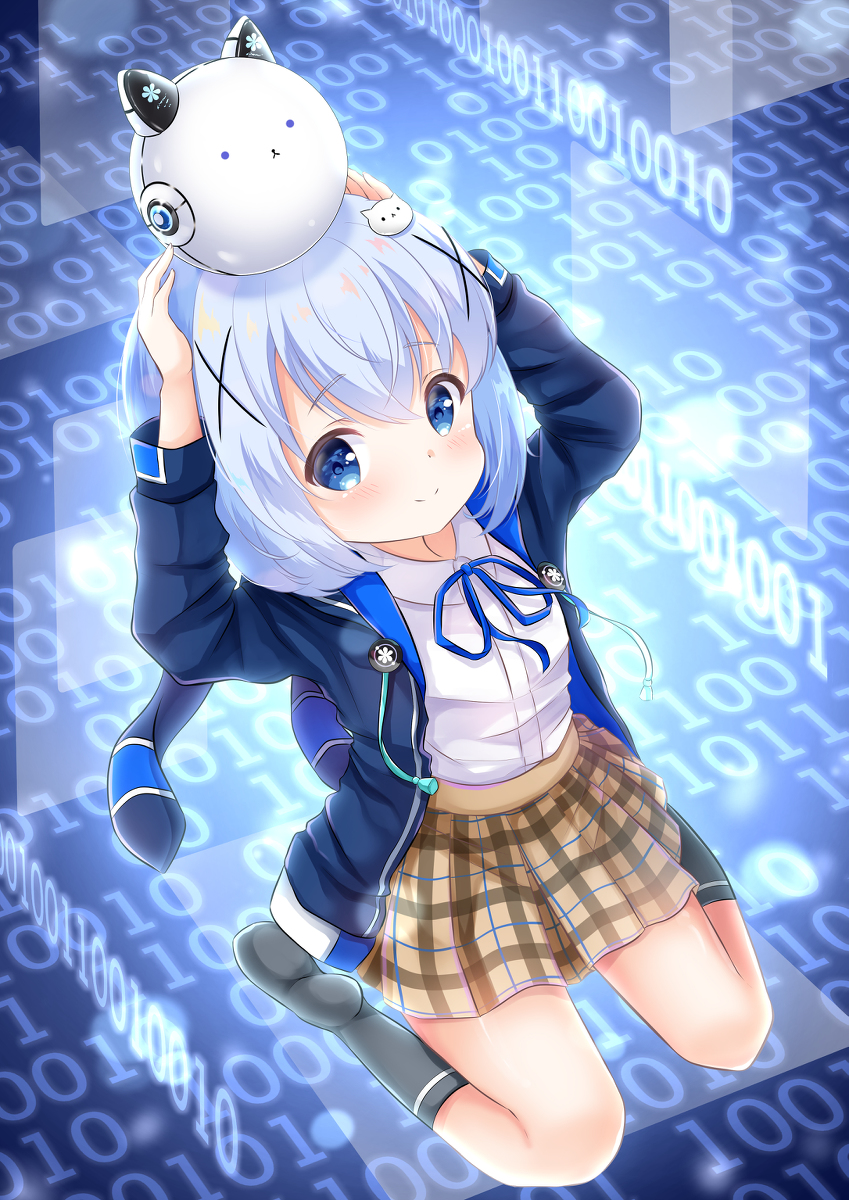 This is a pixiv picture whose title is クロラビ チノちゃん.