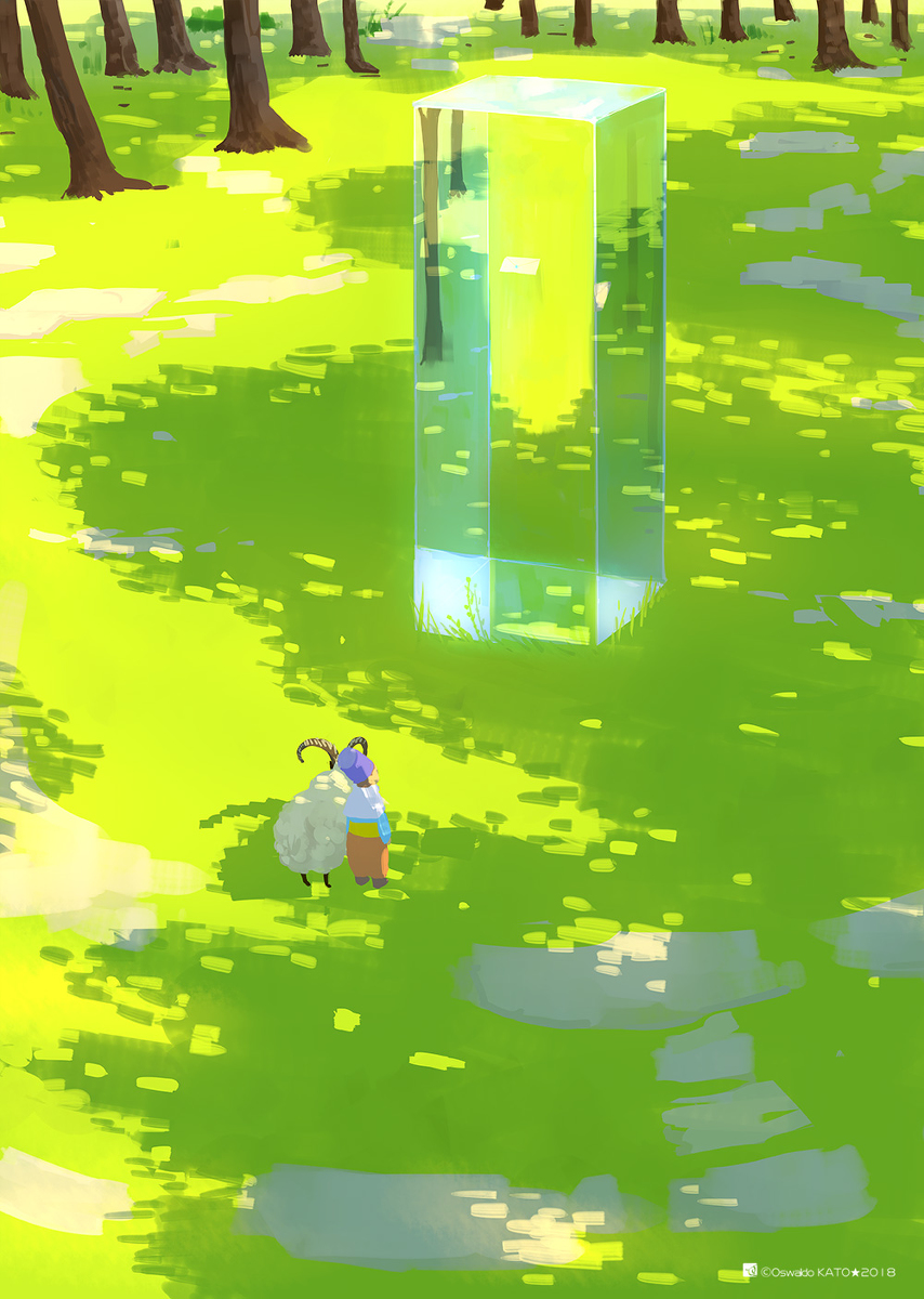 This is a pixiv picture whose title is 最古の手紙.