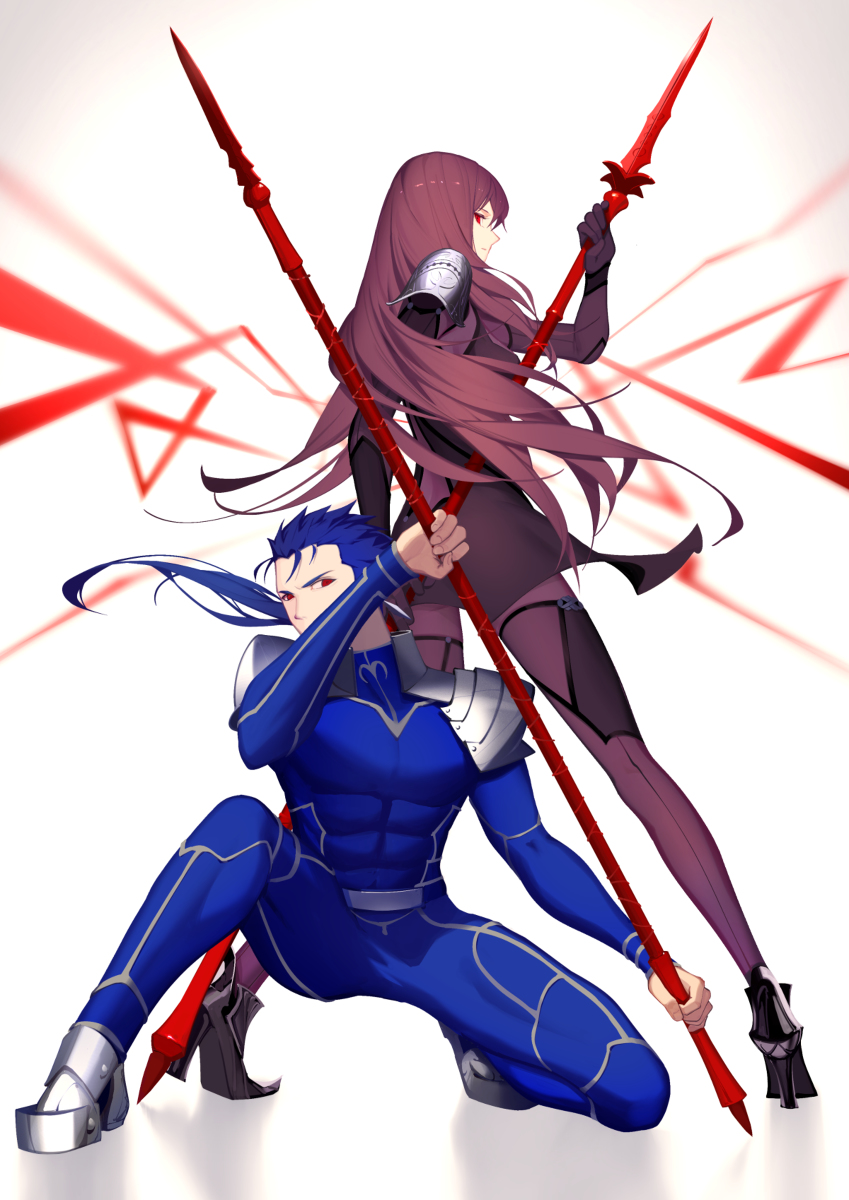 This is a pixiv picture whose title is LANCERS.