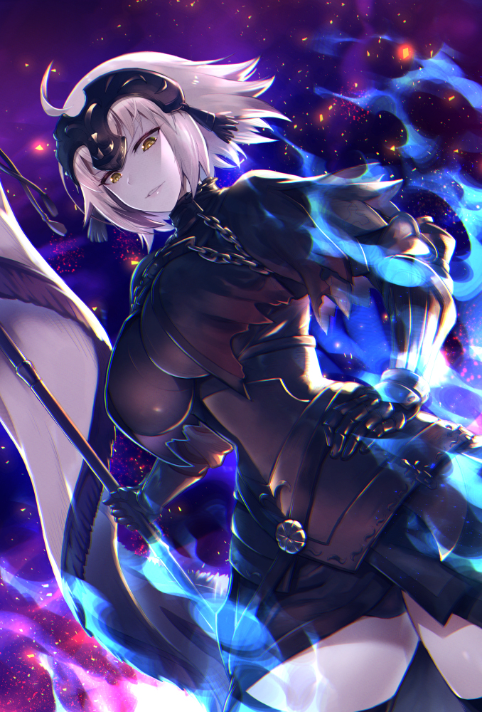 This is a pixiv picture whose title is ジャンヌオルタ.