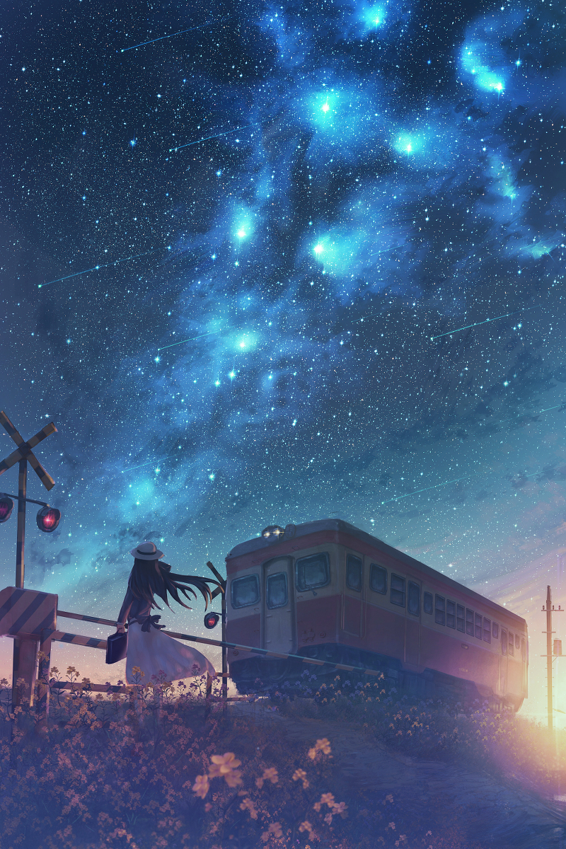 This is a pixiv picture whose title is いすみの夜.