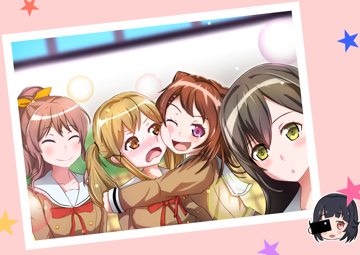 This is a pixiv picture whose title is Poppin'Party!.