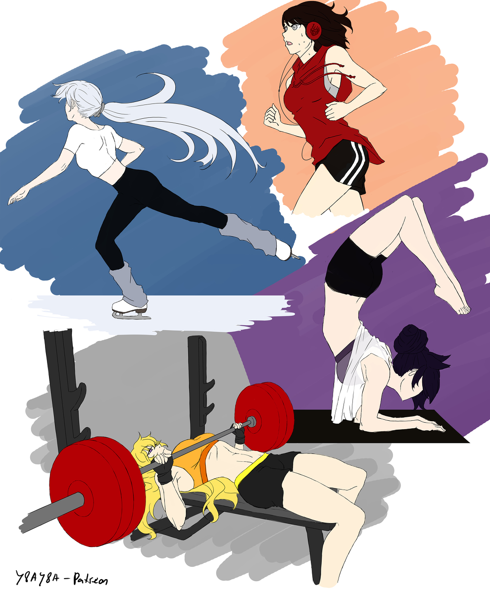 This is a pixiv picture whose title is Training.