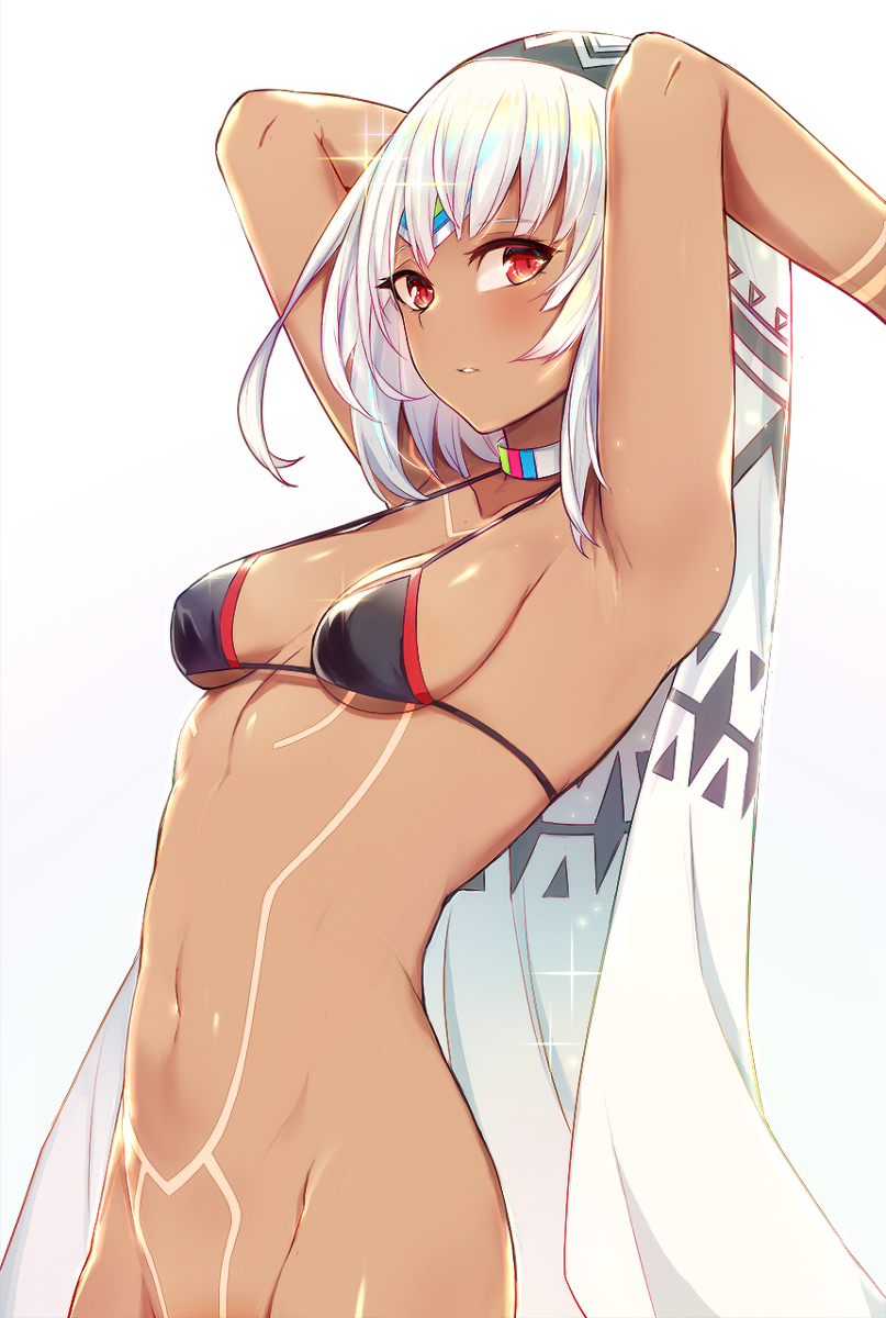 This is a pixiv picture whose title is 天性の肉体.