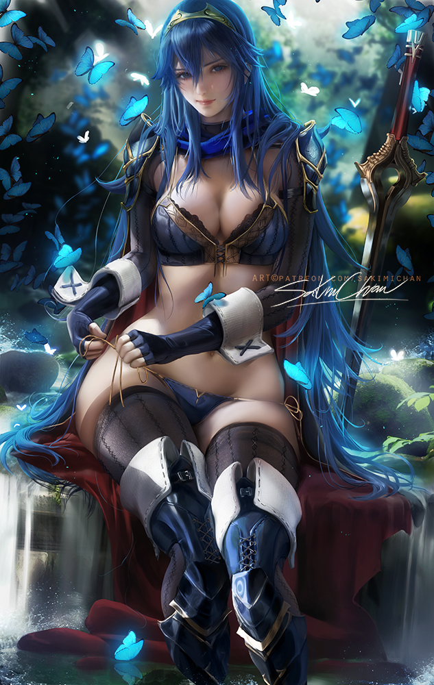 This is a pixiv picture whose title is 露茜娜 Lucina.