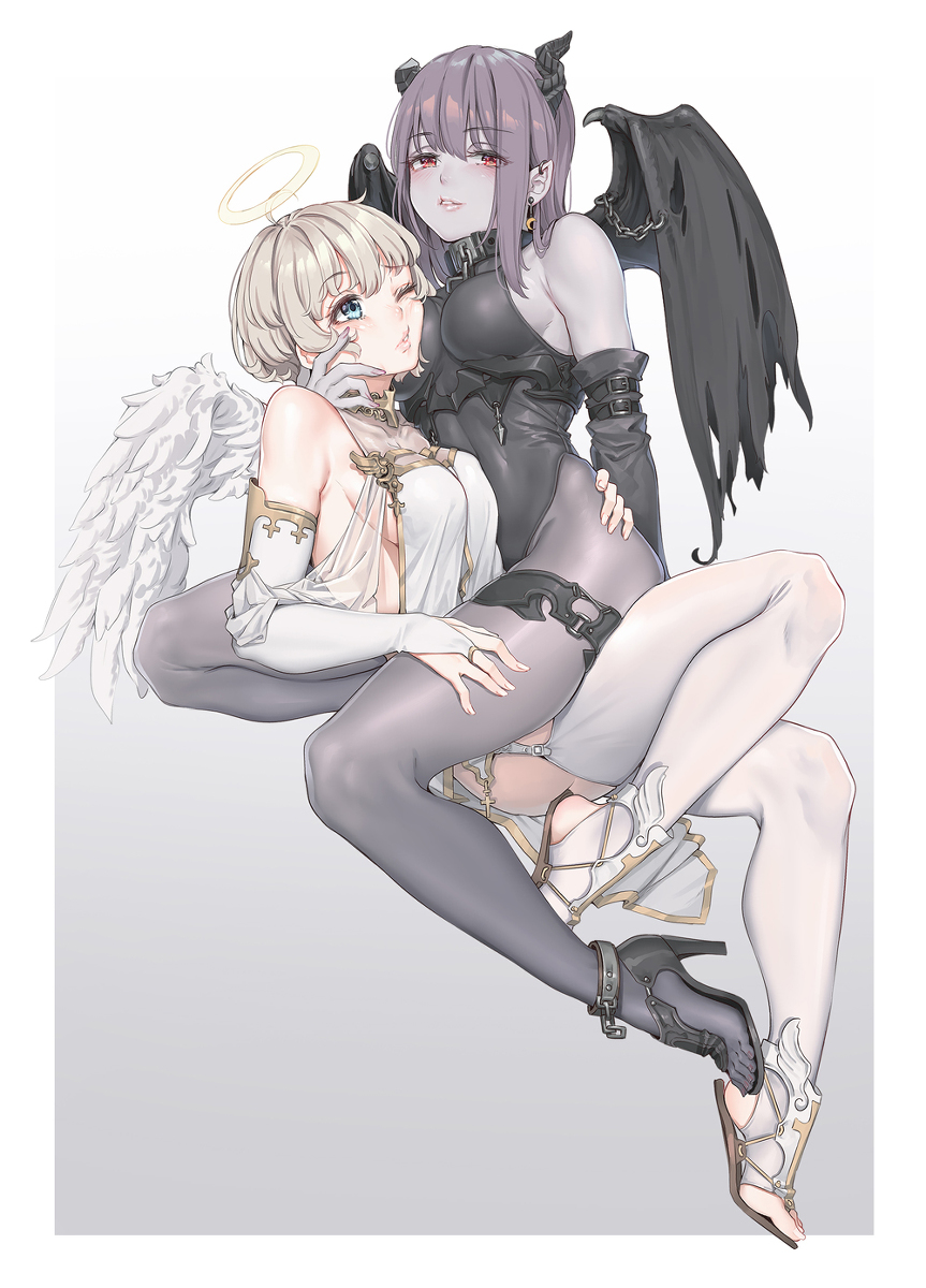 This is a pixiv picture whose title is 灰.