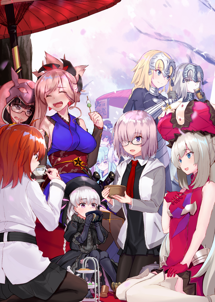 This is a pixiv picture whose title is 野点セレモニー.