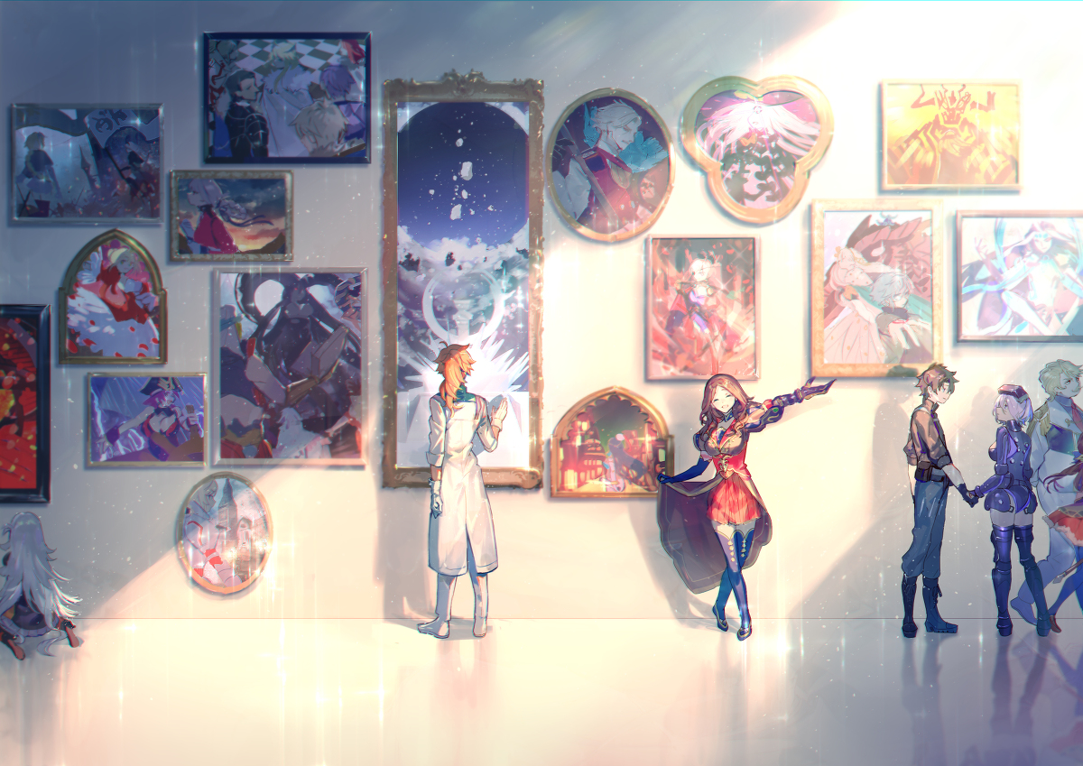 This is a pixiv picture whose title is 前へ.