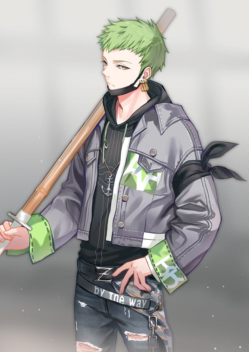 This is a pixiv picture whose title is ゾロ.