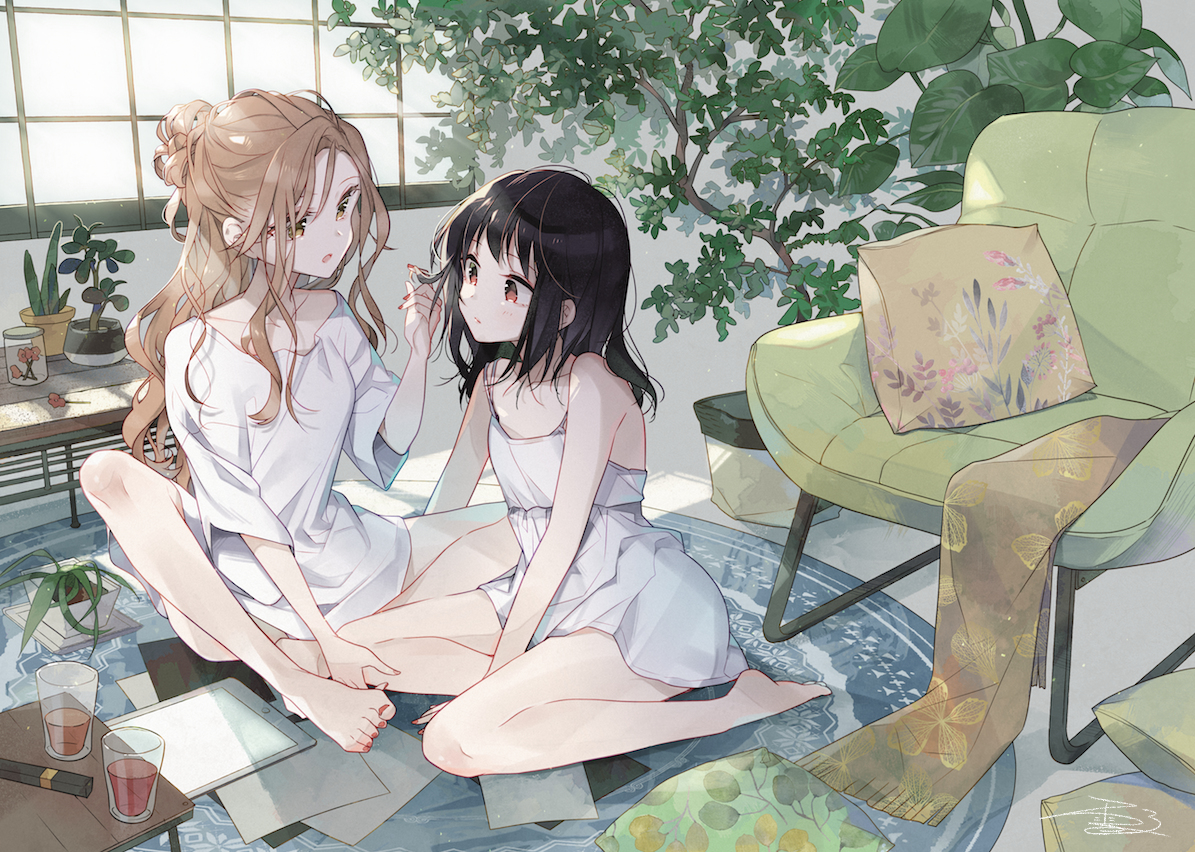 This is a pixiv picture whose title is 夏が来るね。.