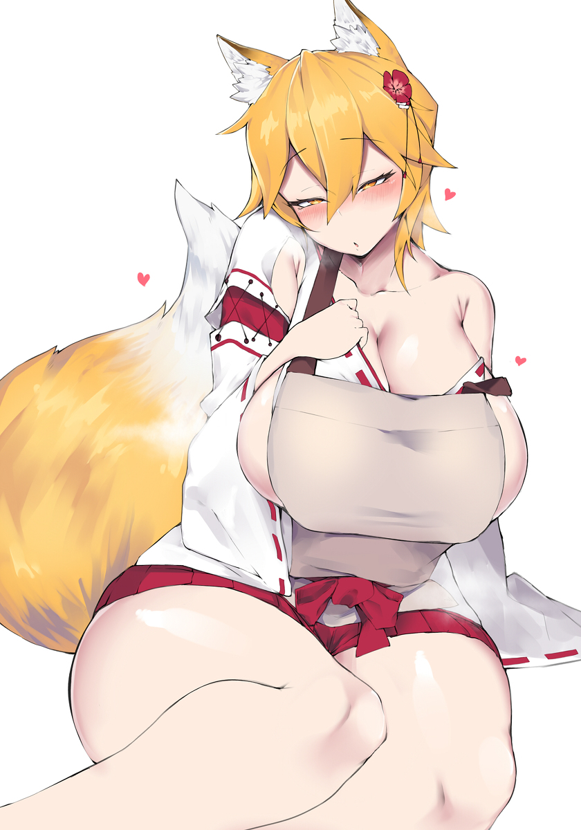 This is a pixiv picture whose title is The Helpful Fox Senko-san.