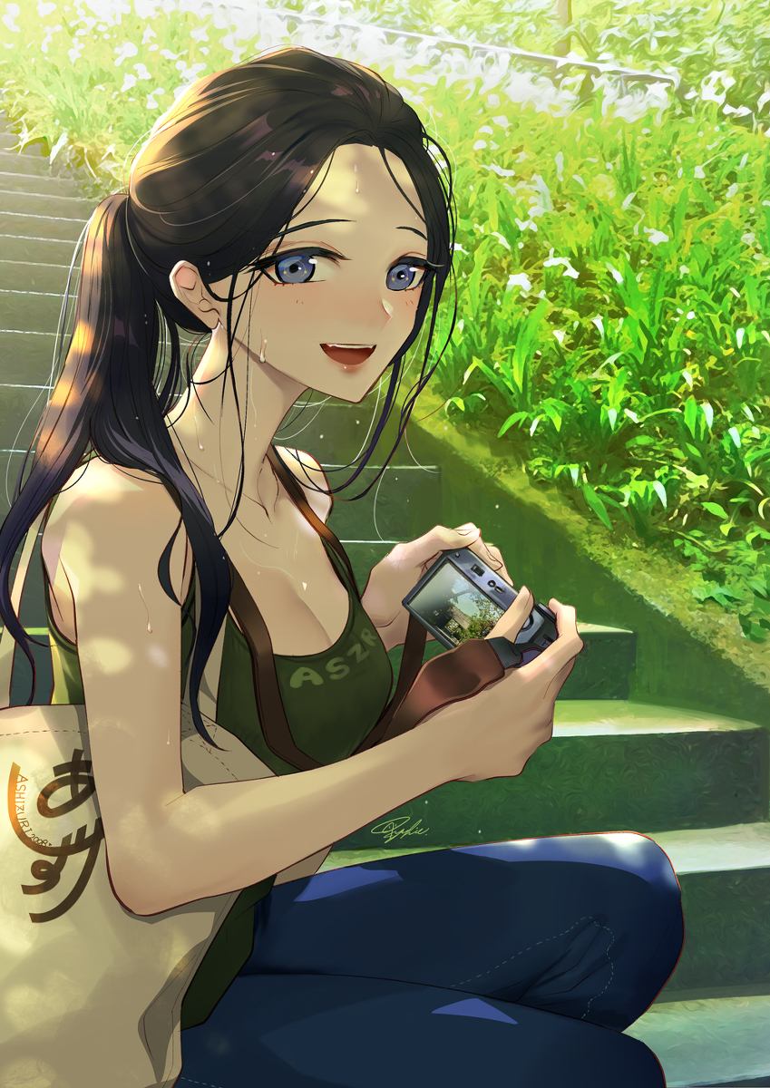 This is a pixiv picture whose title is 写真で日本制覇！.