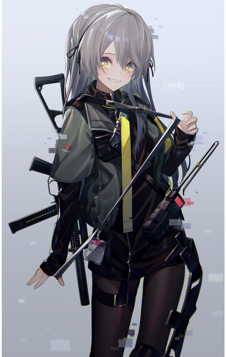 This is a pixiv picture whose title is UMP40.