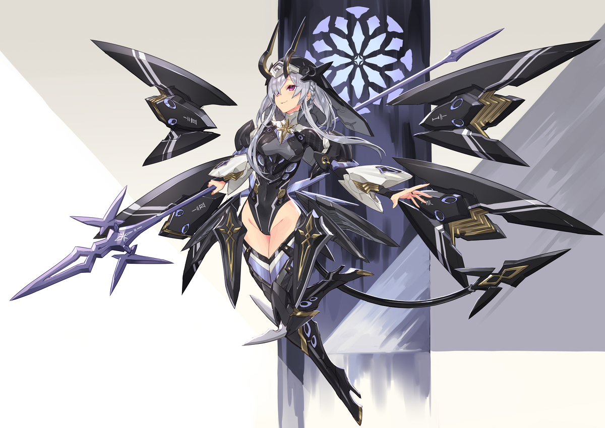 This is a pixiv picture whose title is アリスギア オリジナルアクトレス.