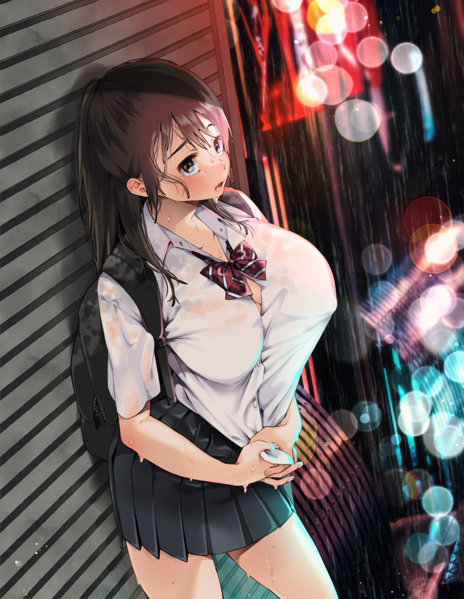 This is a pixiv picture whose title is 濡れ.