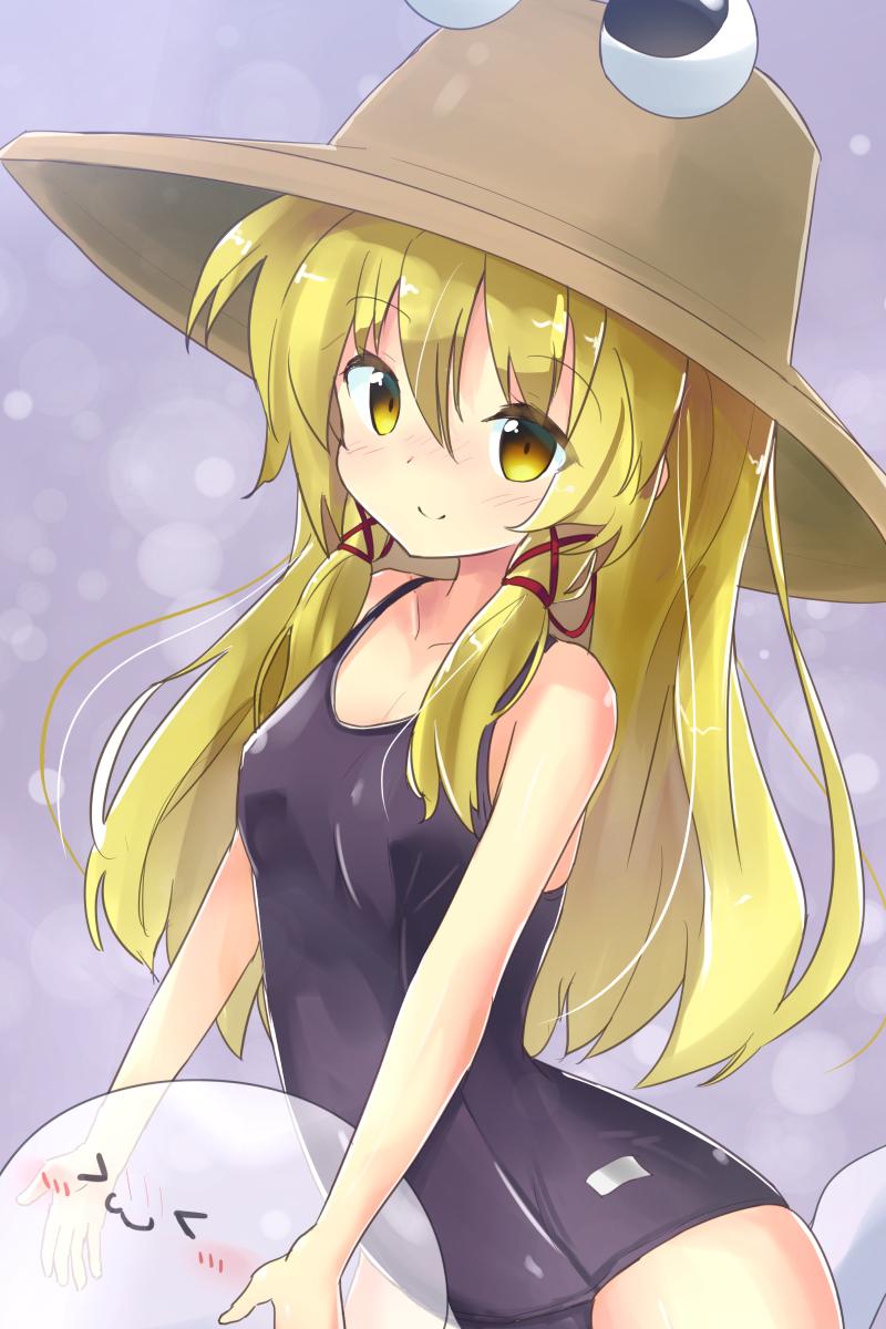 This is a pixiv picture whose title is 旧スク水スワコ.