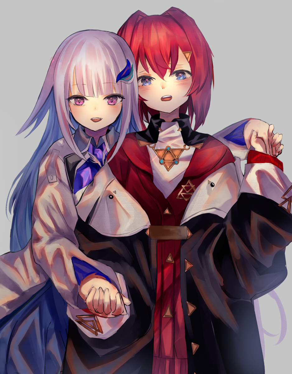 This is a pixiv picture whose title is てぇてぇ.