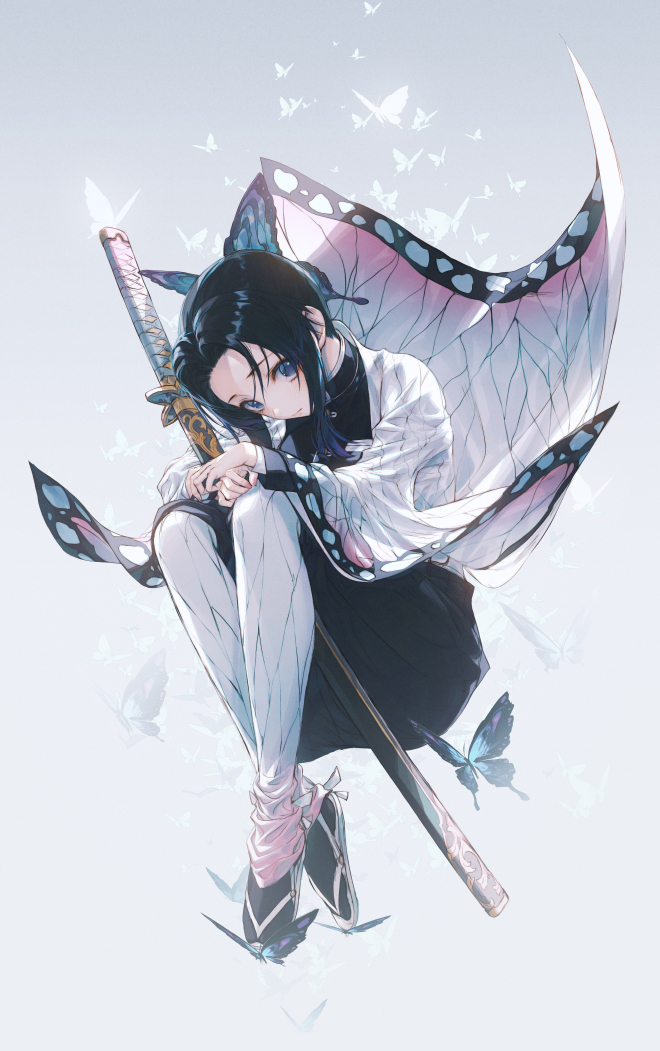 This is a pixiv picture whose title is 蟲柱.