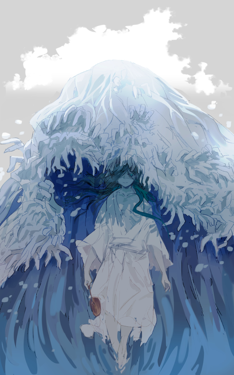 This is a pixiv picture whose title is 村紗.