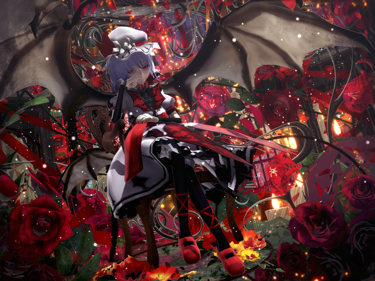 This is a pixiv picture whose title is Remilia Scarlet　その４１.