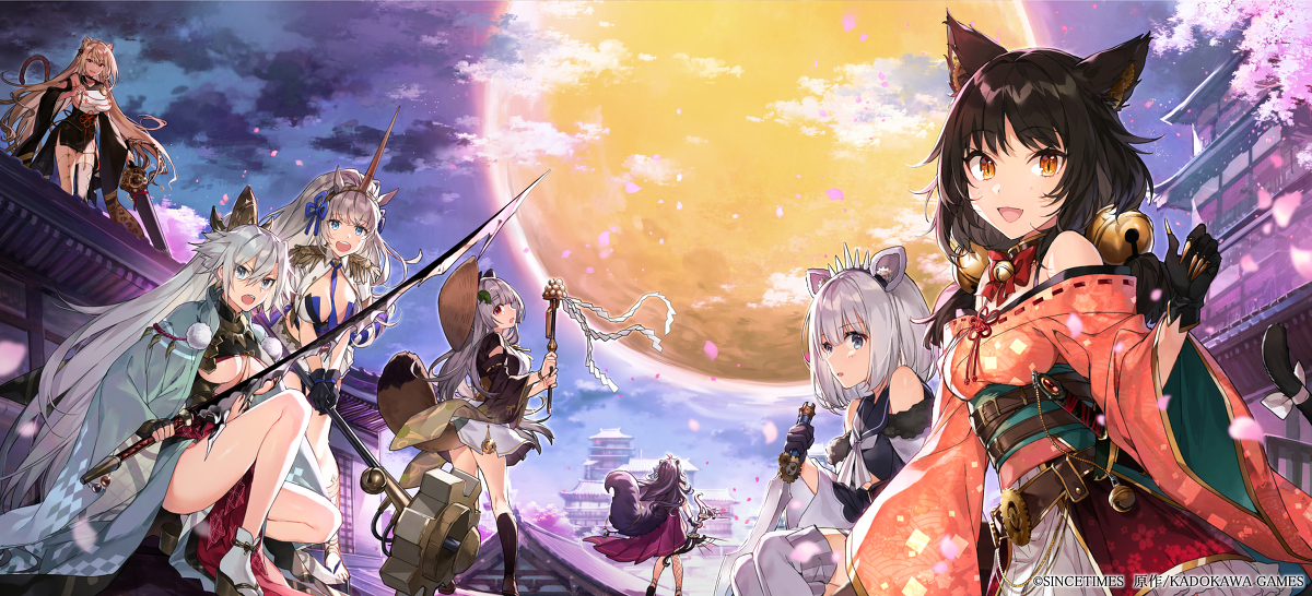 This is a pixiv picture whose title is 万灵启源キービジュアル.