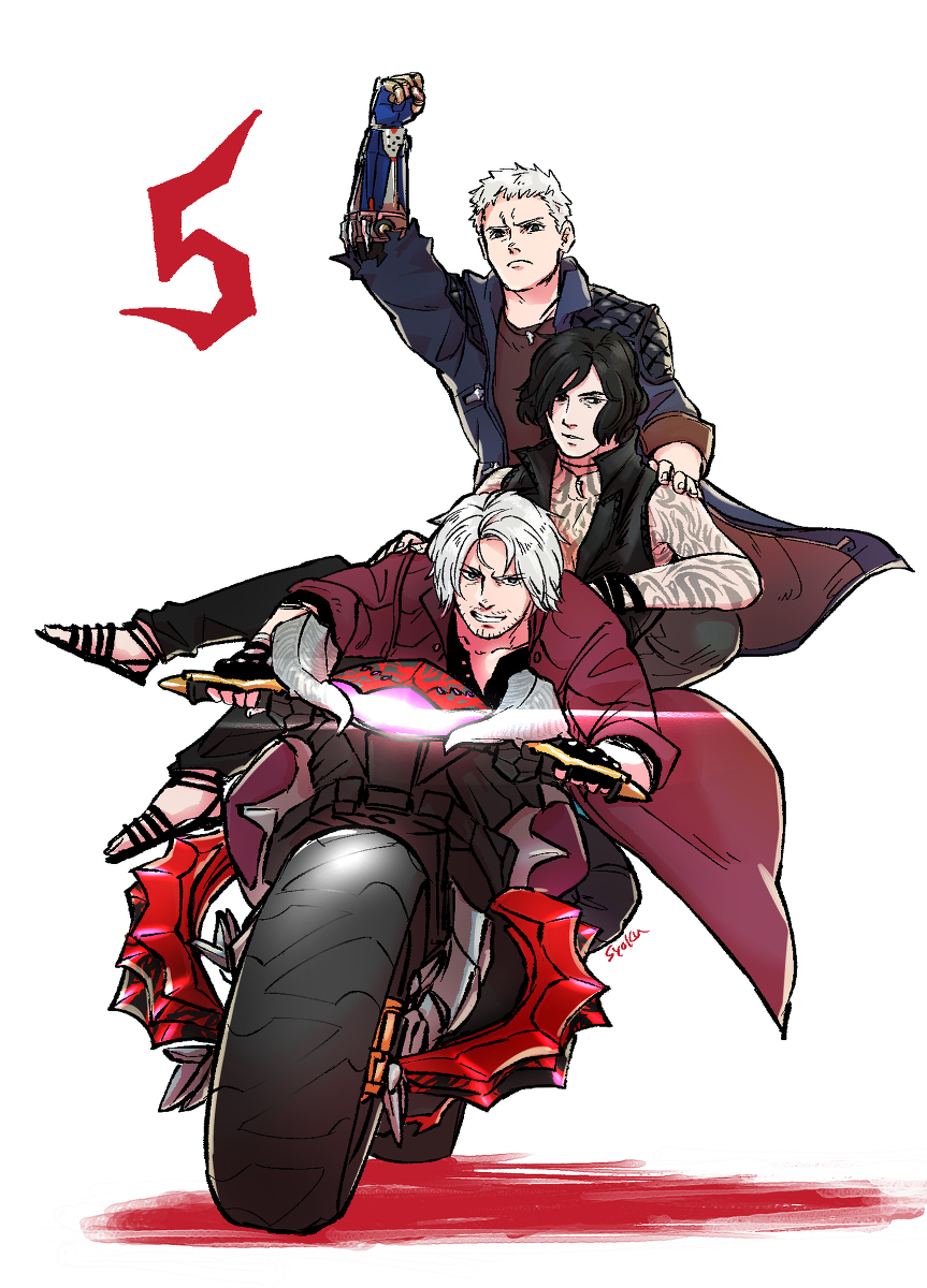 This is a pixiv picture whose title is DMC5まとめ.