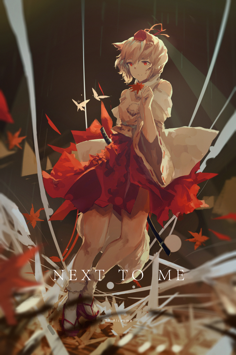 This is a pixiv picture whose title is 🍁.