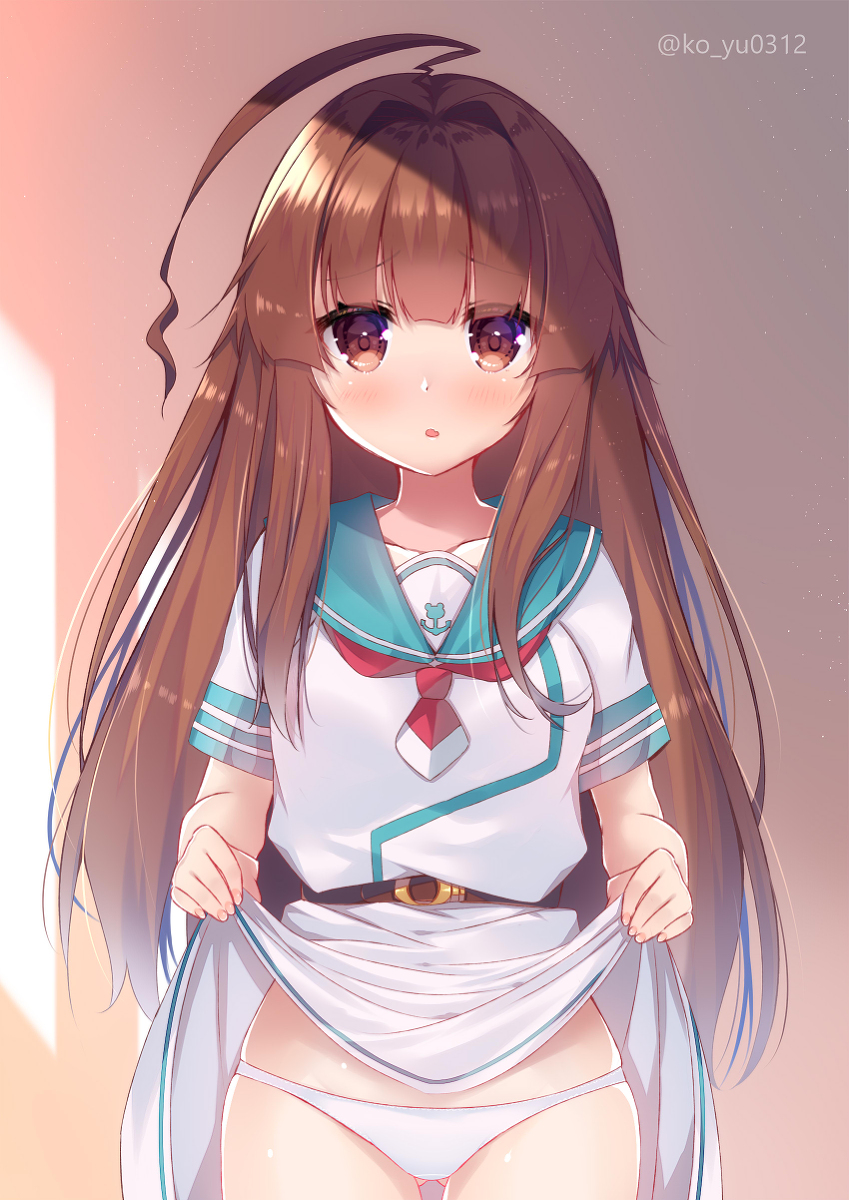 This is a pixiv picture whose title is らくがき球磨ちゃん.