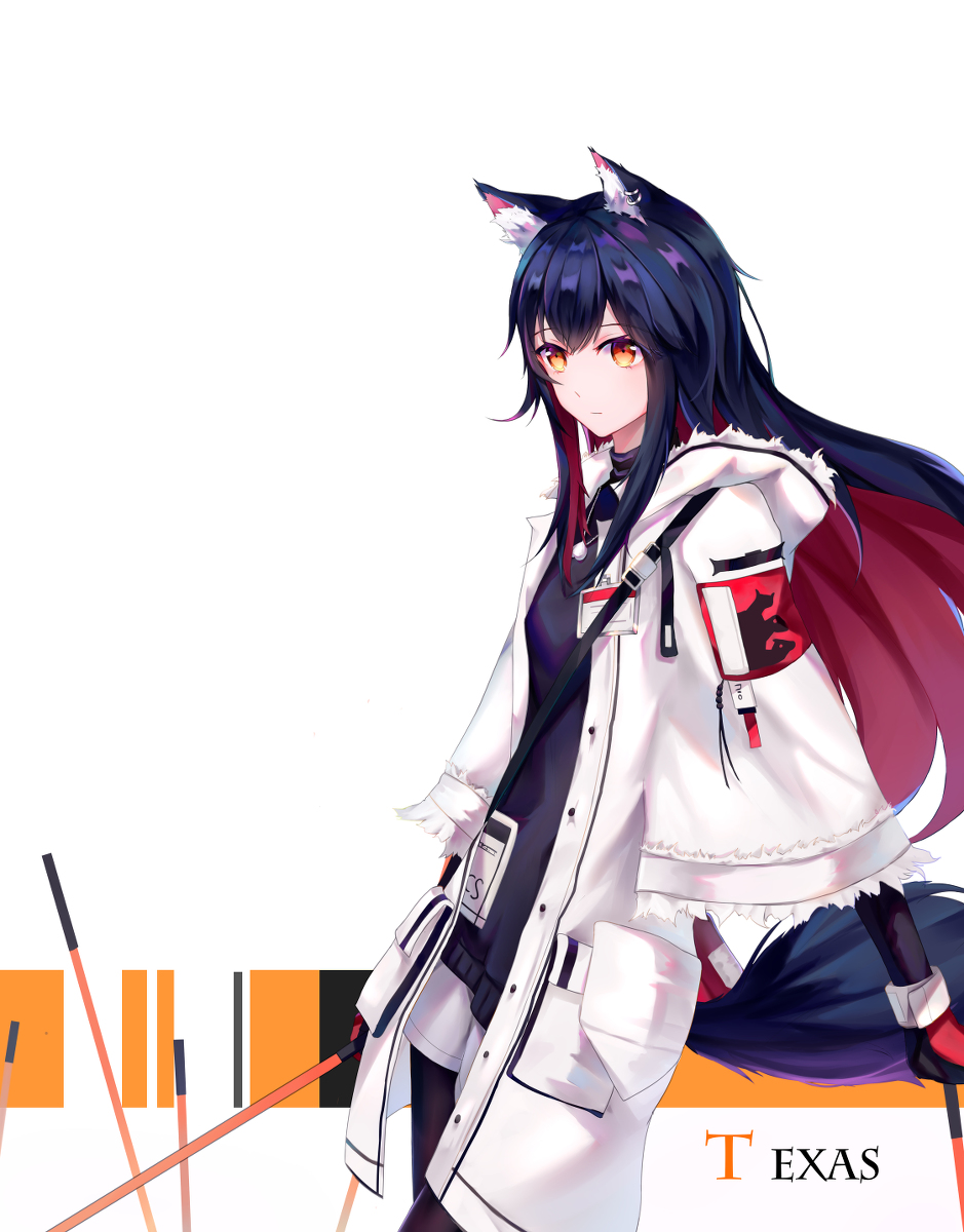 This is a pixiv picture whose title is 德克萨斯！！.