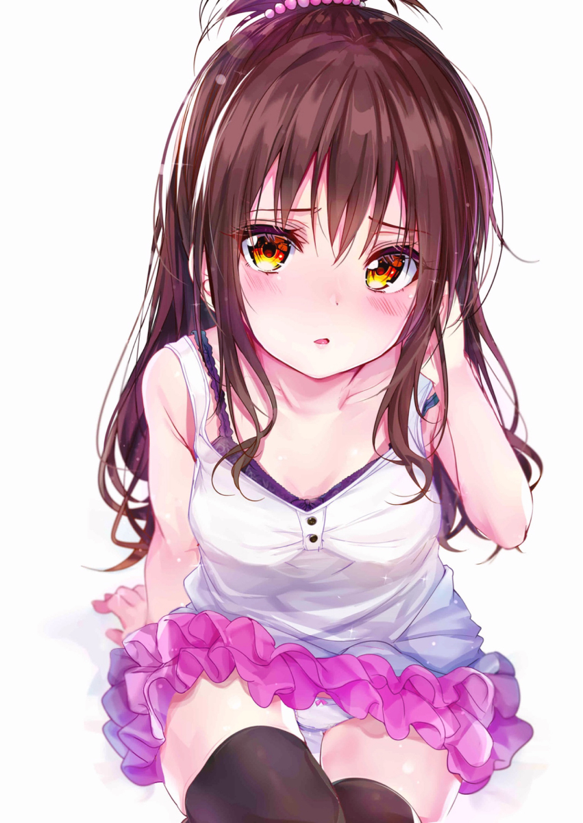 This is a pixiv picture whose title is ｢お兄ちゃんのえっち..｣.