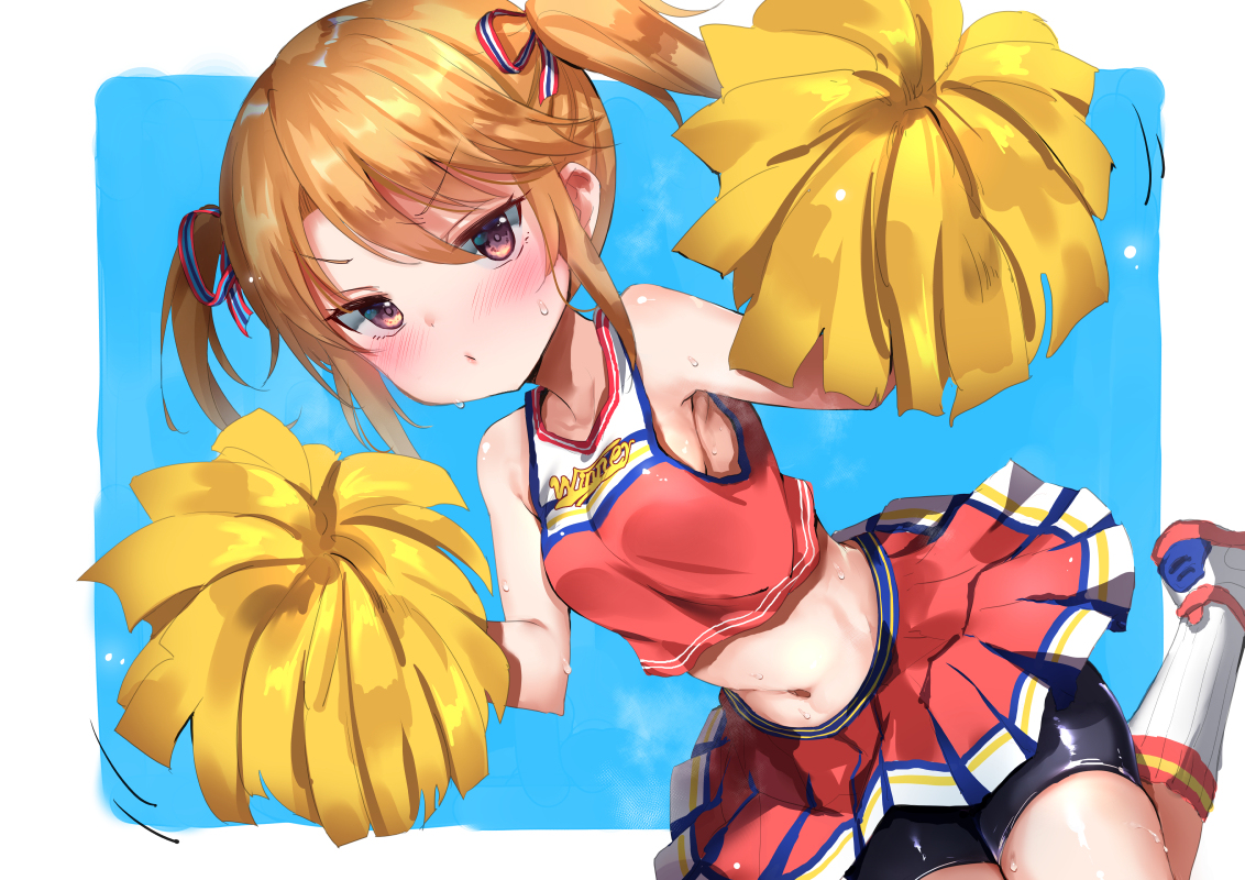 This is a pixiv picture whose title is 【青空エール】結城晴.