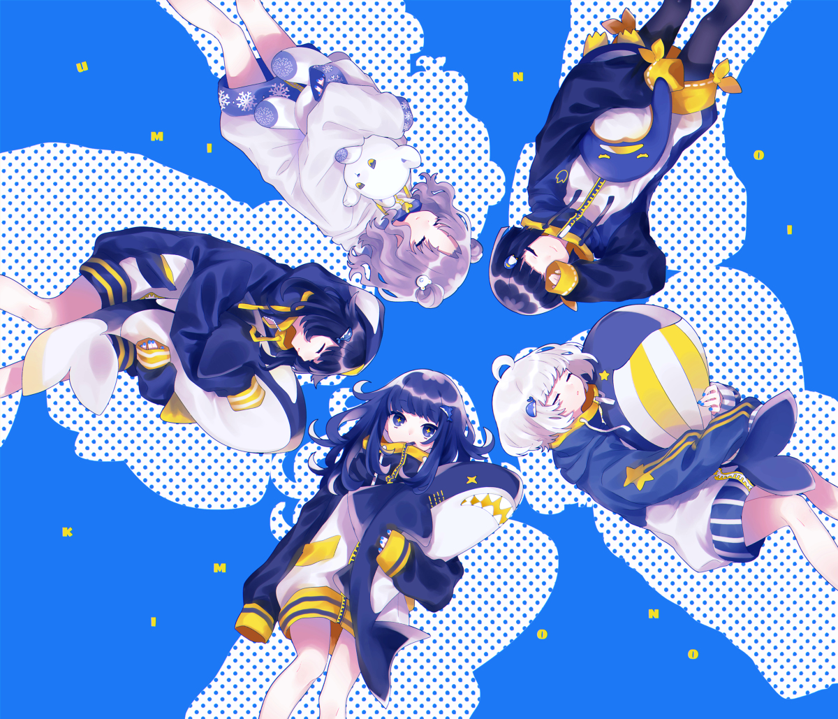 This is a pixiv picture whose title is うみのいきものクラブ.