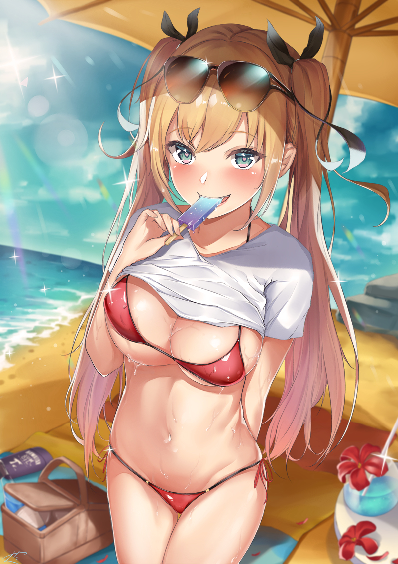 This is a pixiv picture whose title is Let's Summer Vacation☀✨🐳.