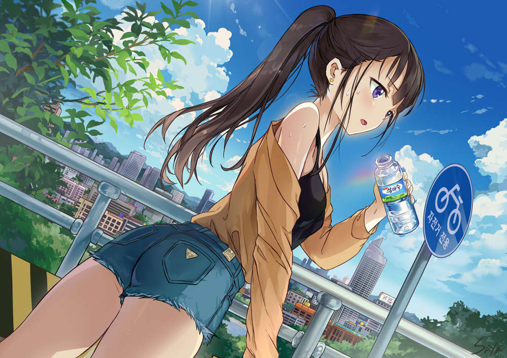 This is a pixiv picture whose title is 夏.