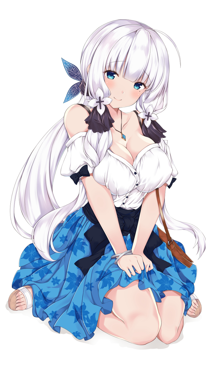 This is a pixiv picture whose title is 【アズレン】私服欲しいなぁ...【イラストリアス】.