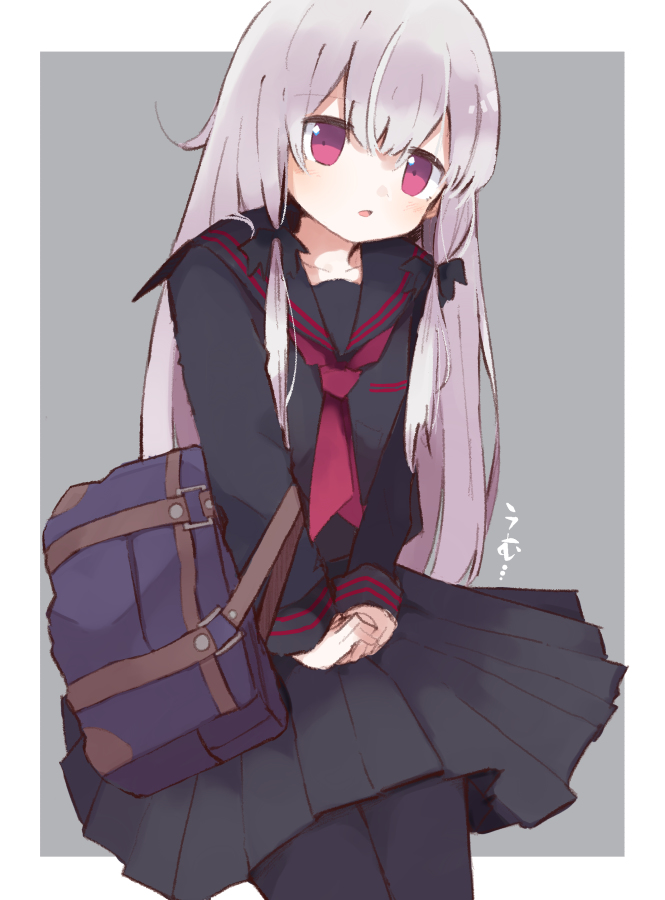 This is a pixiv picture whose title is ソフィーちゃんに黒セーラー着せたい.