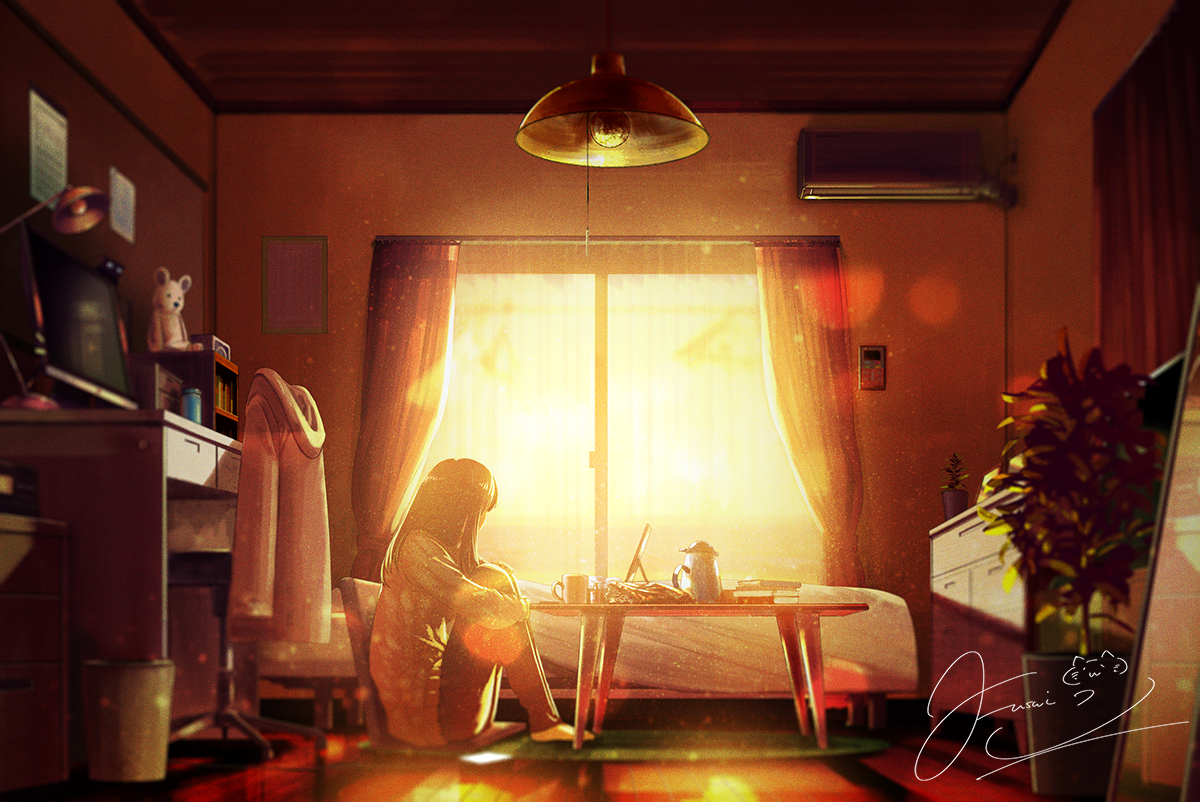 This is a pixiv picture whose title is 366日.