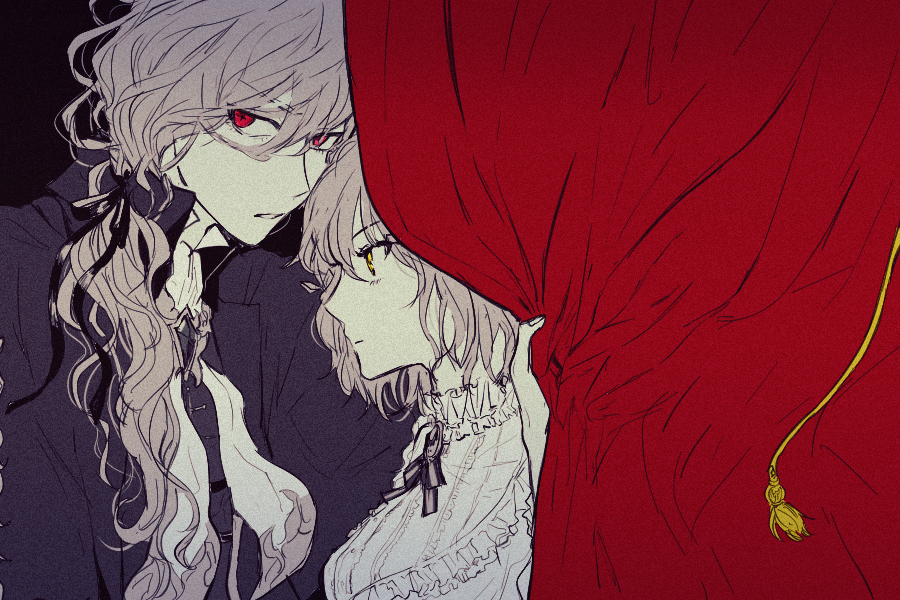 This is a pixiv picture whose title is エドぐだ♀.