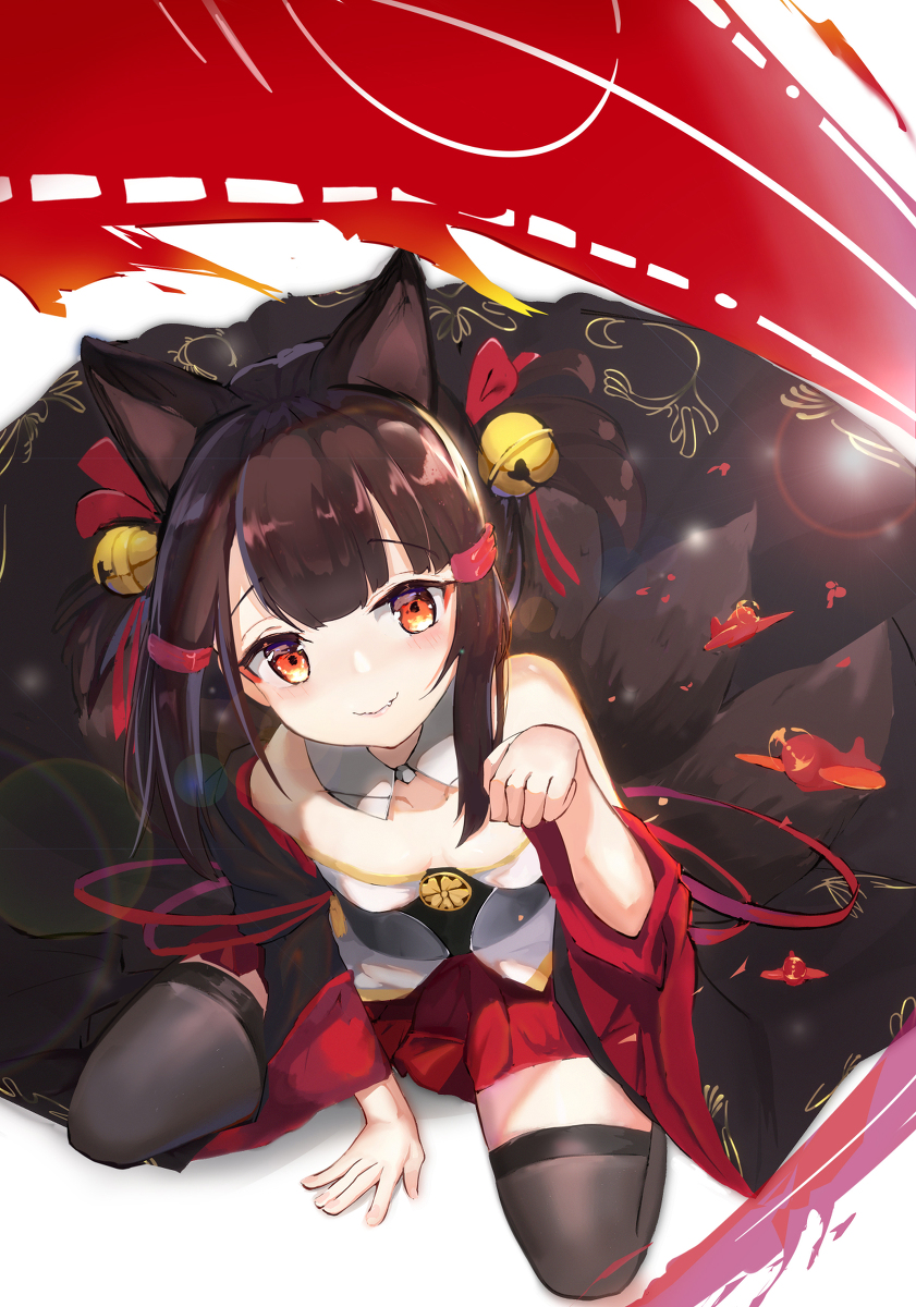 This is a pixiv picture whose title is 赤城ちゃん.